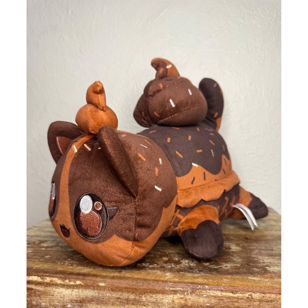 Aphmau MeeMeows Chocolate Ice Cream Cat 11" Collectible Plush